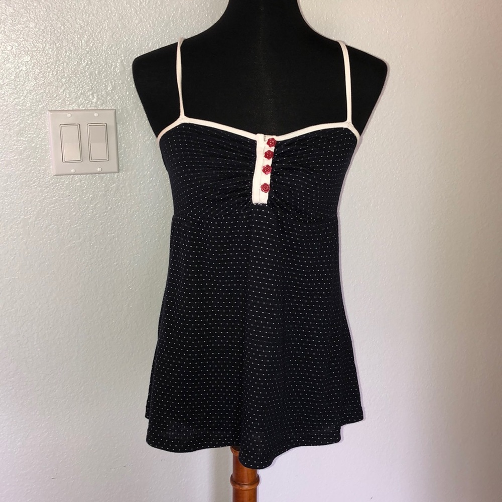 Split babydoll style top
